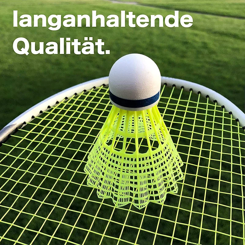 12Pcs Colorful Badminton Balls - đánh giá và giá Nylon Shuttlecock 12