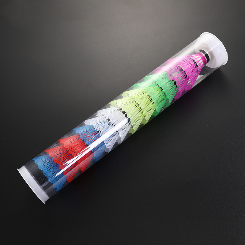 12Pcs Colorful Badminton Balls - đánh giá và giá Nylon Shuttlecock 12