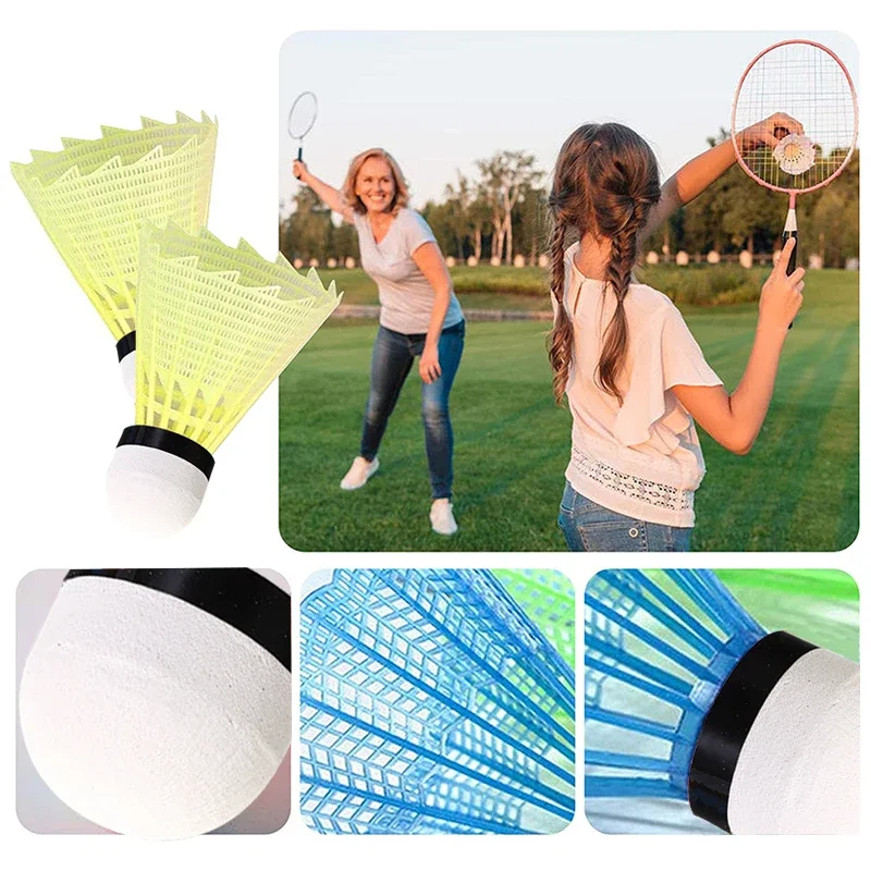 12Pcs Colorful Badminton Balls - đánh giá và giá Nylon Shuttlecock 12