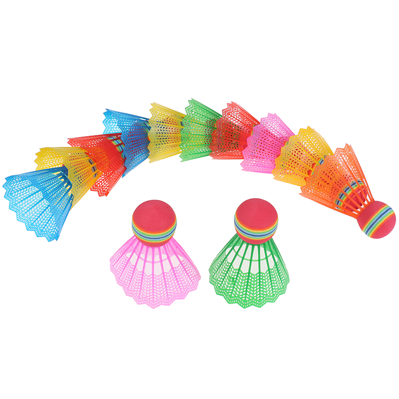 2026 NEW Rainbow Training Badm - đánh giá và giá Nylon Shuttlecock 12