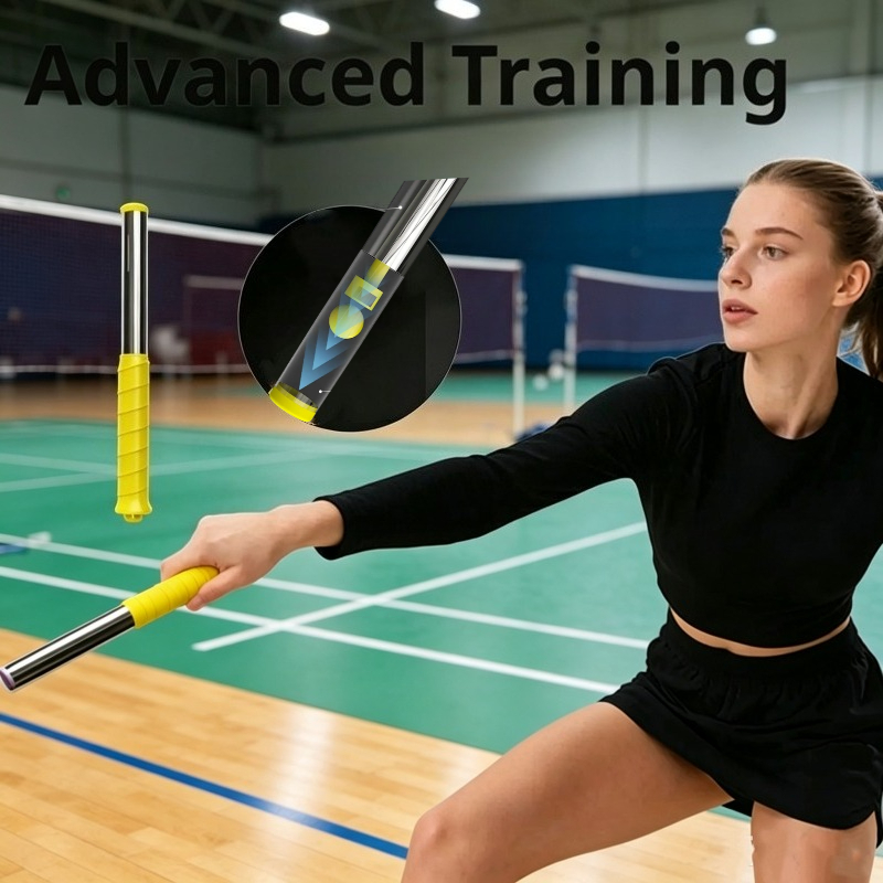 1pc Yellow Badminton Swing Tra - đánh giá và giá Badminton Forehand