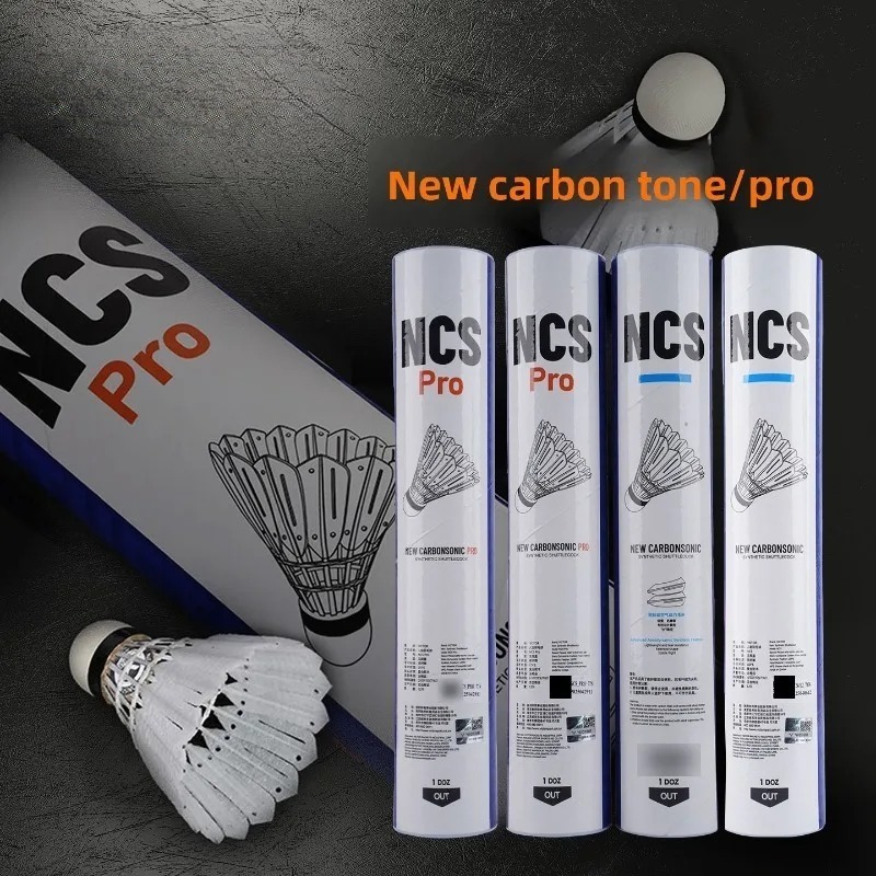 Origina 12pcs/ tube  NCS/NCS P - đánh giá và giá Nylon Shuttlecock 12