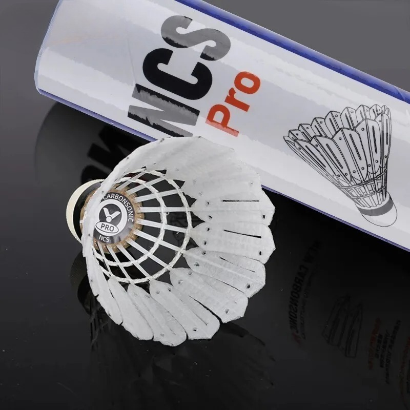 Origina 12pcs/ tube  NCS/NCS P - đánh giá và giá Nylon Shuttlecock 12