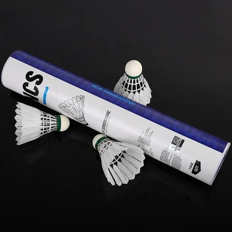 12pcs NCS Carbon Sound Badmint - đánh giá và giá Nylon Shuttlecock 12