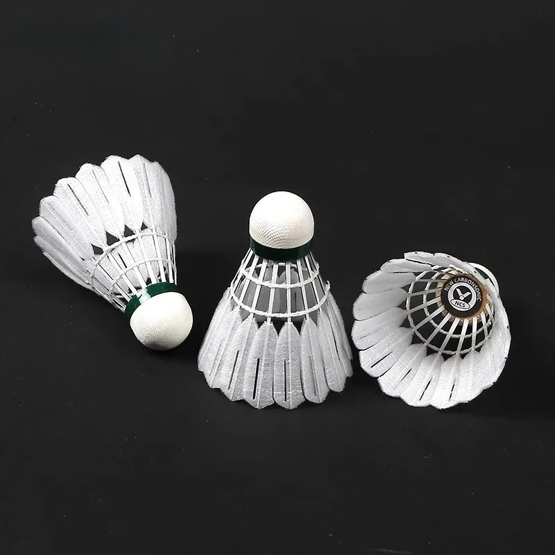 12pcs NCS Carbon Sound Badmint - đánh giá và giá Nylon Shuttlecock 12