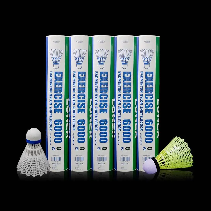 12 Pcs / Barrel Super Strong N - đánh giá và giá Nylon Shuttlecock 12