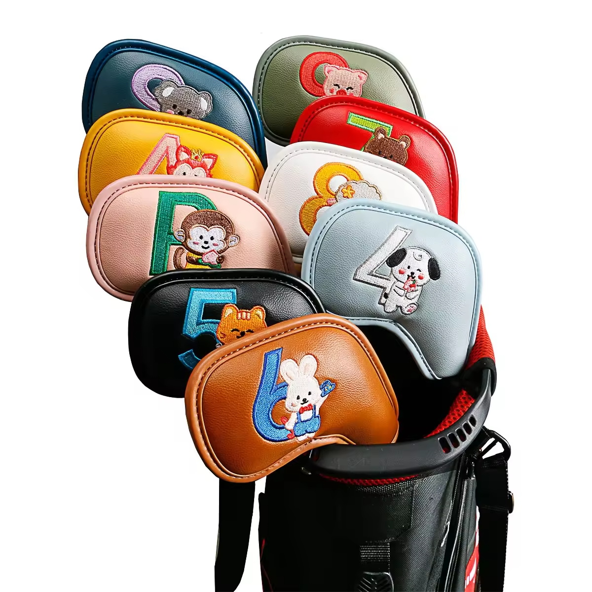 9Pcs Cute Cartoon Animal Golf  - đánh giá và giá Badminton Club